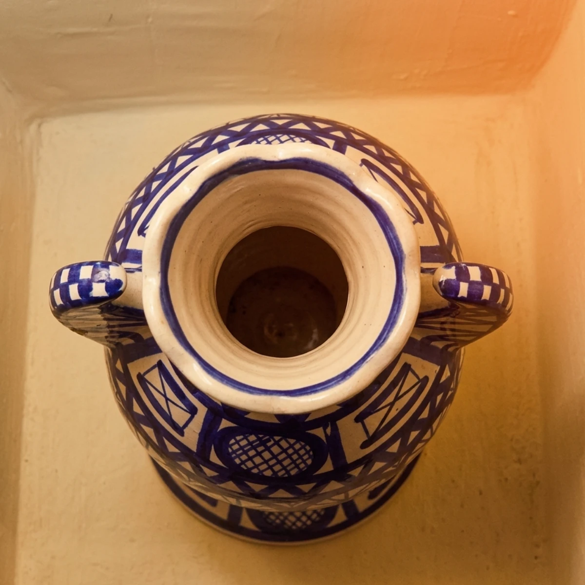Moroccan Mosaic Ceramic Vase Product Image