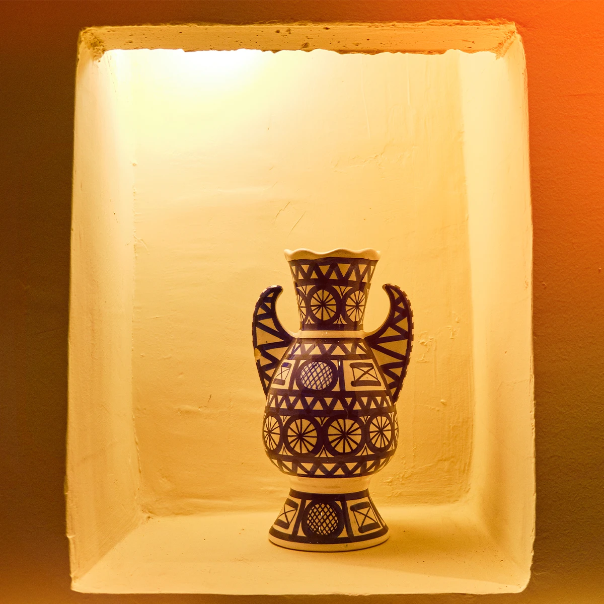 Moroccan Mosaic Ceramic Vase Product Image