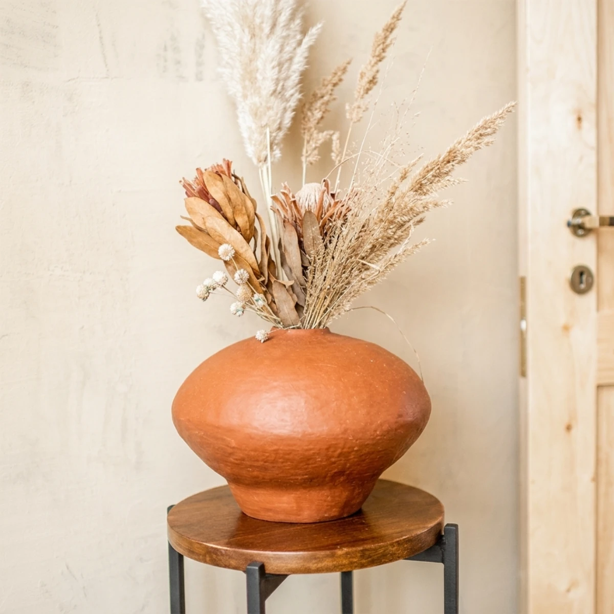 Terracotta Pebble Vase Product Image
