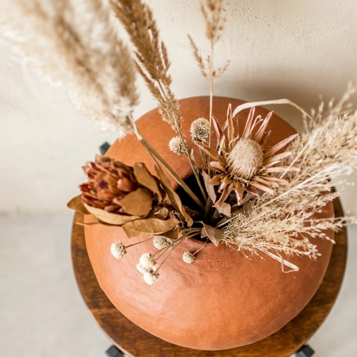 Terracotta Pebble Vase Product Image